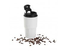 Copo T�rmico Em A�o Inox - Branco - 450 Ml