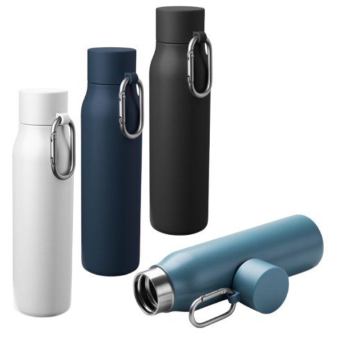 Garrafa T�rmica de 550 ml com parede dupla em inox reciclado